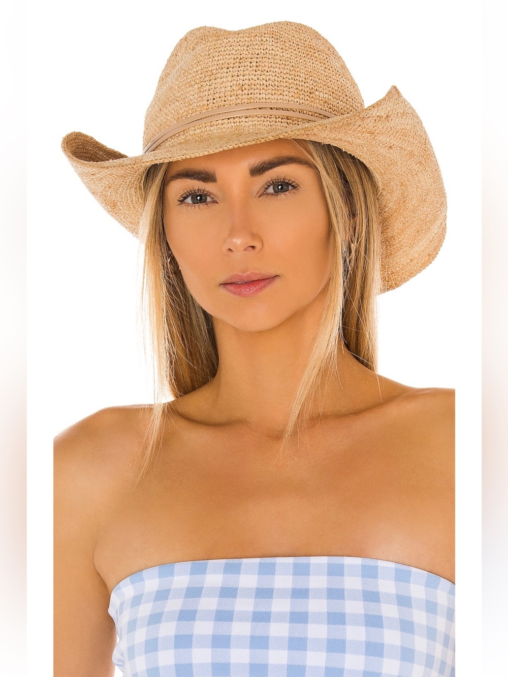 Hat Attack Crochet Cowboy Hat in Natural